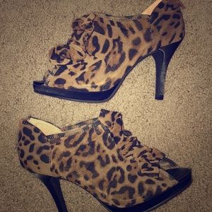 Leopard Heels